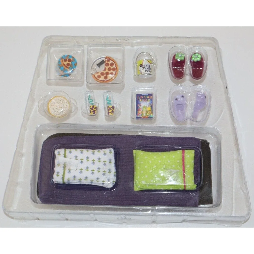 American Girl AG MINIS Lil' Extras SLUMBER PARTY Set!
